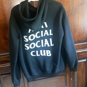 Anti social social club hoodie